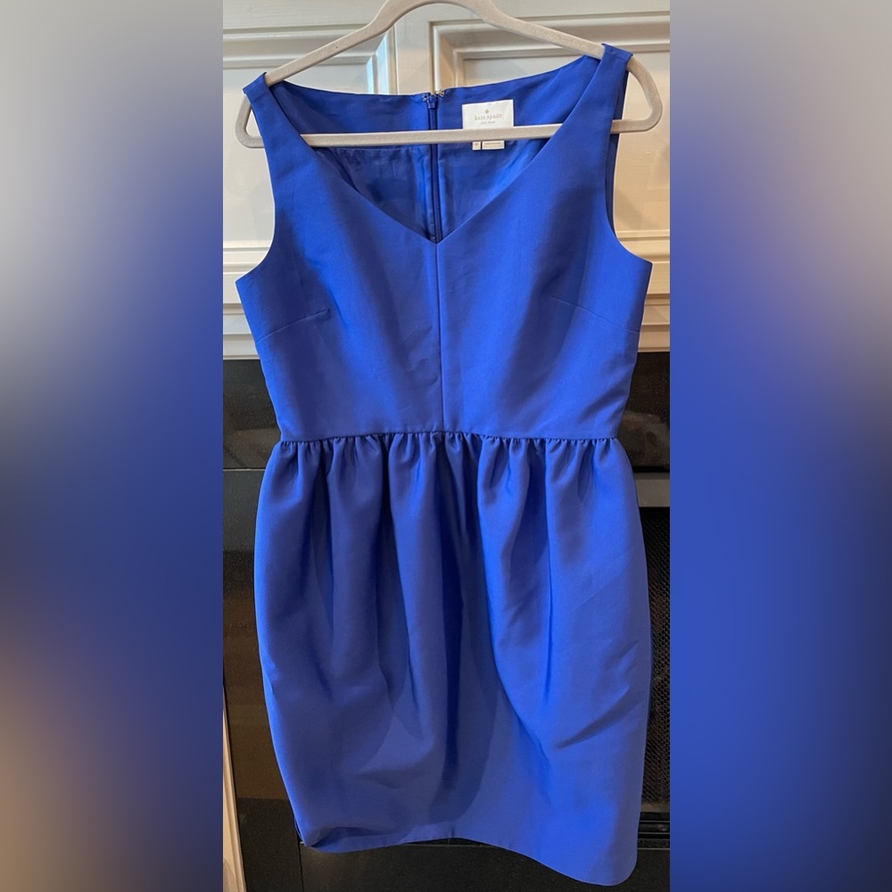 Kate Spade Blue Sleeveless Dress
